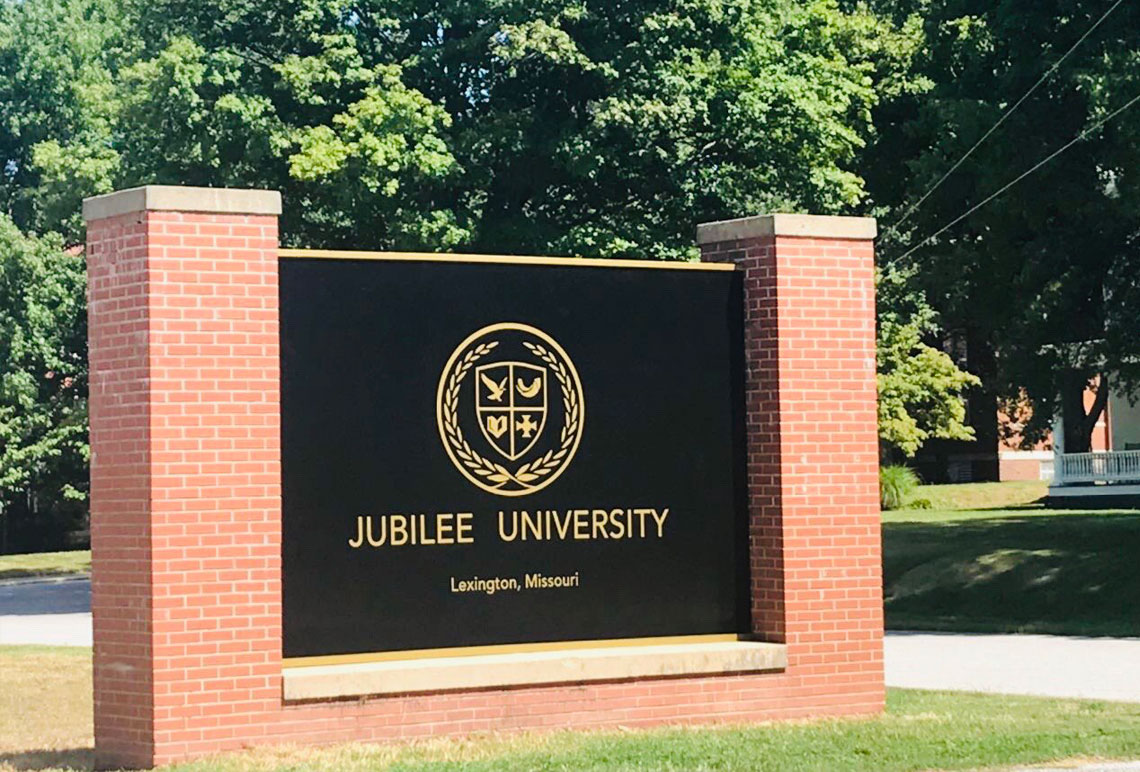Jubilee University Erects New Campus Sign